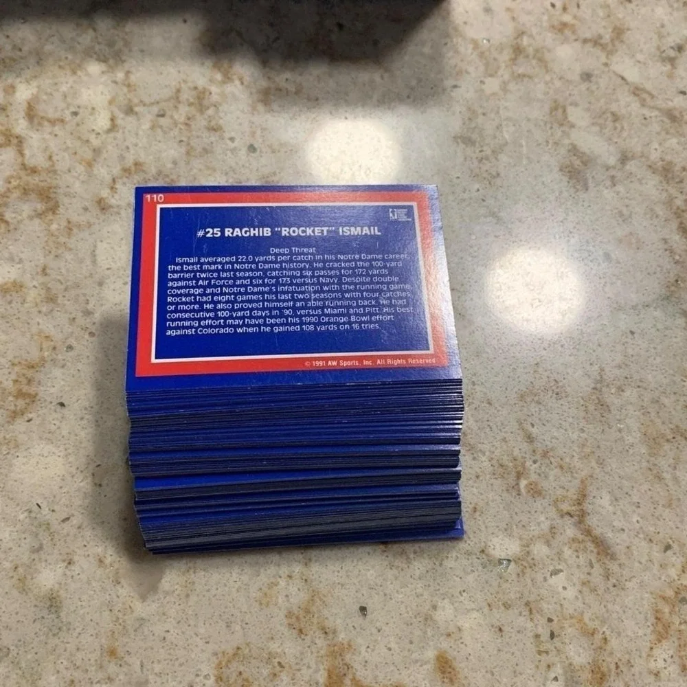 1991‎ All World Canadian Football Set